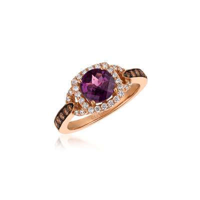 14K R/G RING 0.48 DIA 1.20 RH |H|