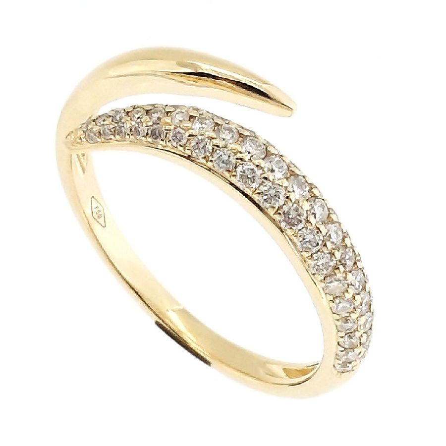 14K YELLOW GOLD DIAMOND  RING