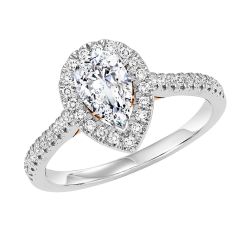 14K Diamond Engagement Ring 1/4 ctw WB6068E